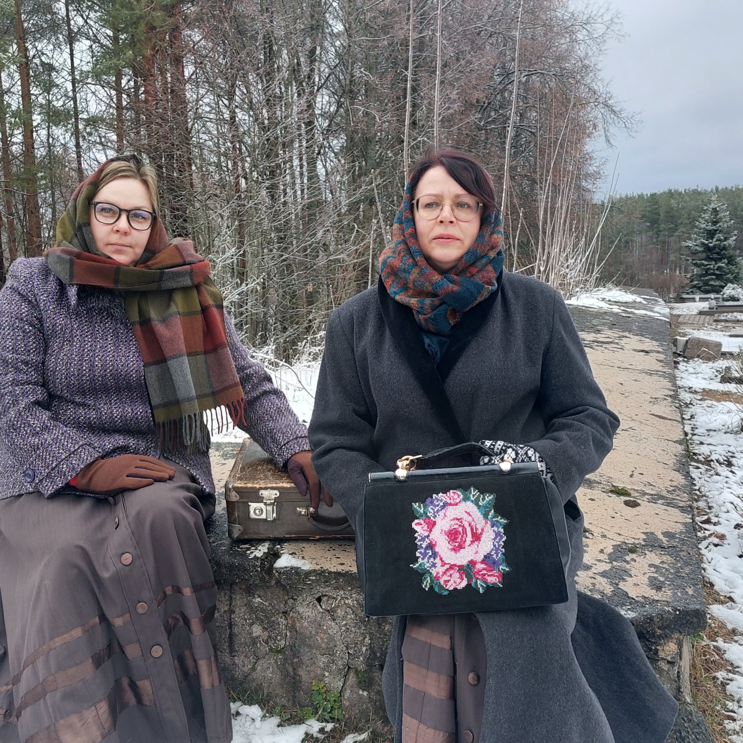 Rokiskiosirena.lt - Įkvėptos pernai metais sukauptų emocijų, po Rokiškį vėl klajojo knygnešės (foto)