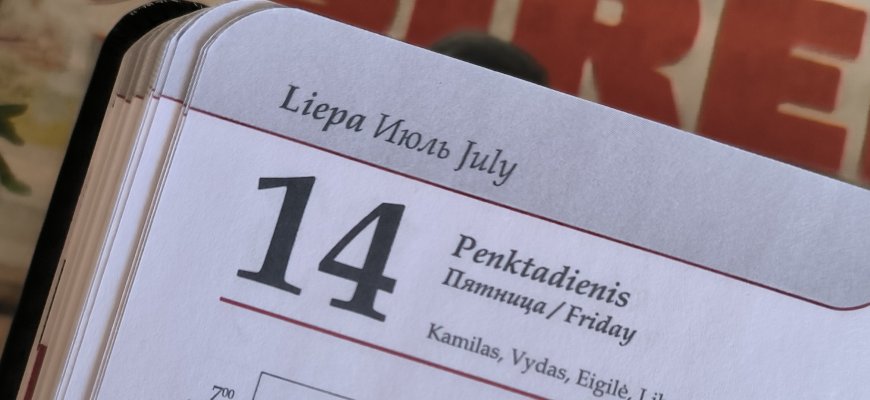 Liepos 14-oji Lietuvoje ir pasaulyje