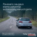 Nuo balandžio 1-osios – svarbūs pokyčiai kelyje: didėja greitis, prasideda vasarinių padangų sezonas