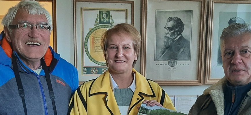 Laisvės kovų istorijos muziejuje Obeliuose - svečiai iš Molėtų