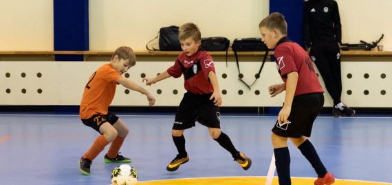 Mažieji Rokiškio futbolininkai namo parsivežė tris taškus