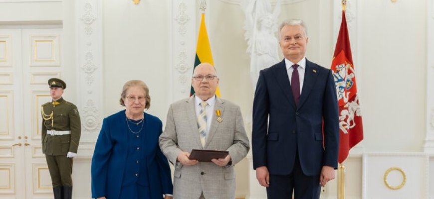 Kraštiečiui V. Mačiekui - valstybinis apdovanojimas