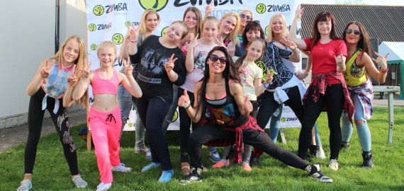 Europos dieną paminėjo ZUMBOS ritmu (foto+video)