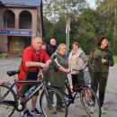 Bajorų bendruomenę subūrė džiugus įvykis – baigtas remontuoti pėsčiųjų ir dviračių takas (foto)