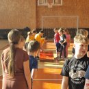 Rokiškio J. Tūbelio progimnazijos pradinių klasių mokinių „Cornhole“ turnyras (foto+video)