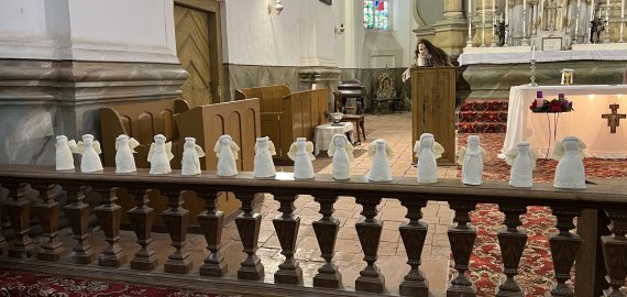 Balto angelo sparnai apglobė jūžintiškius (foto)