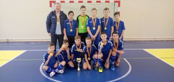 Rokiškio jauniesiems futbolininkams - sidabro medaliai