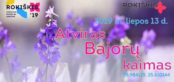 Liepos 13 d. į svečius kviečia Atviras Bajorų kaimas