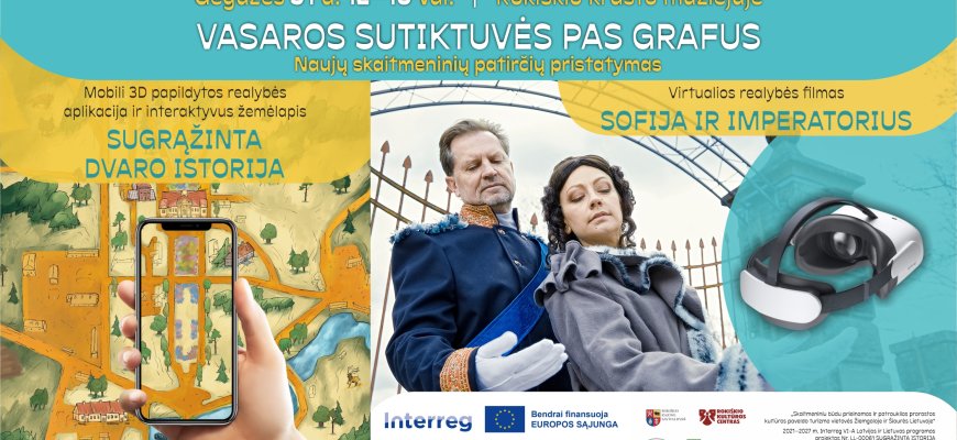 Vasaros sutiktuvės pas grafus: naujų skaitmeninių patirčių pristatymas
