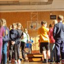 Rokiškio J. Tūbelio progimnazijos pradinių klasių mokinių „Cornhole“ turnyras (foto+video)