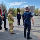 Profesinės šventės dieną ugniagesiai dar daugiau savęs atiduoda visuomenei (foto)
