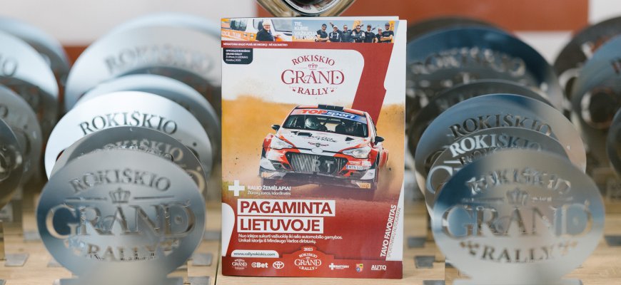 „Rokiškio Grand Rally“ žiūrovams – išskirtinis leidinys