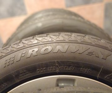 R16 ratlankiai su padangomis