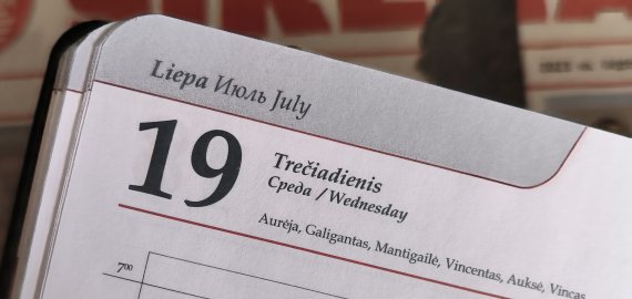 Liepos 19-oji Lietuvoje ir pasaulyje