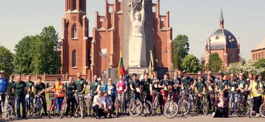 Dviračių žygis „Golgotos keliu“