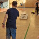 Rokiškio J. Tūbelio progimnazijos pradinių klasių mokinių „Cornhole“ turnyras (foto+video)