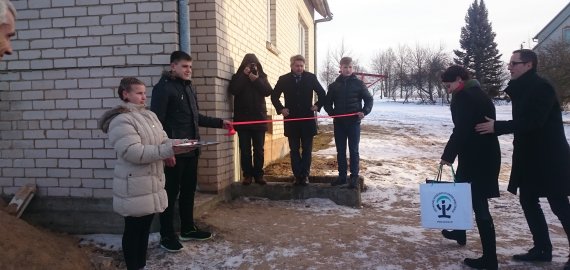 Obelių vaikų globos namuose įkurtuvės - į savarankišką gyvenimą iškeliavo pirmoji šeimyna