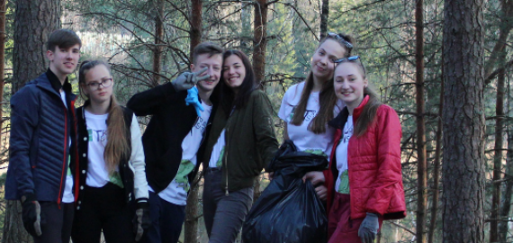 Jaunimo iniciatyva vykdytas projektas „Trashsitis”