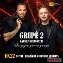 Grupė 2- Karolis ir Donatas su gyvo garso grupe atvyksta į Rokiškį