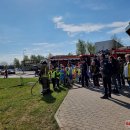 Profesinės šventės dieną ugniagesiai dar daugiau savęs atiduoda visuomenei (foto)