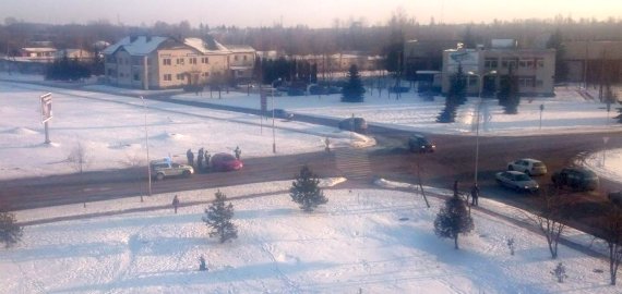 Prisivažinėjo: Panevėžio ir Vilties gatvių sankryžoje - eismo įvykis