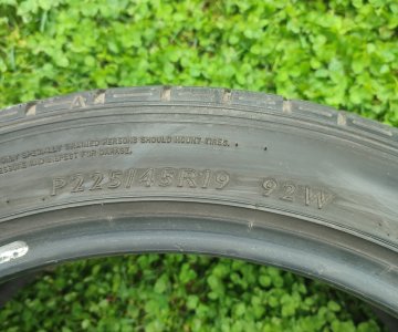 Padangos „Dunlop“ R19, 225/45