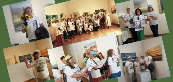 Tarptautinio menininkų susitikimo „Vieversynė 2022“ vaisiai – 30 kūrybos darbų (foto)