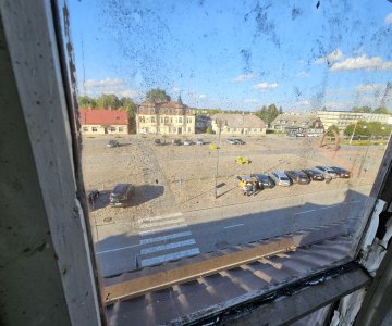 Butas Rokiškio centre palėpėje