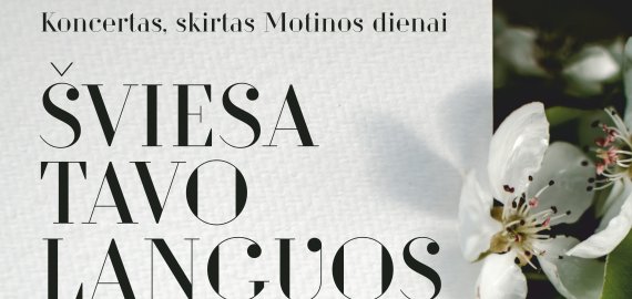 Kviečia į koncertą, skirtą Motinos dienai