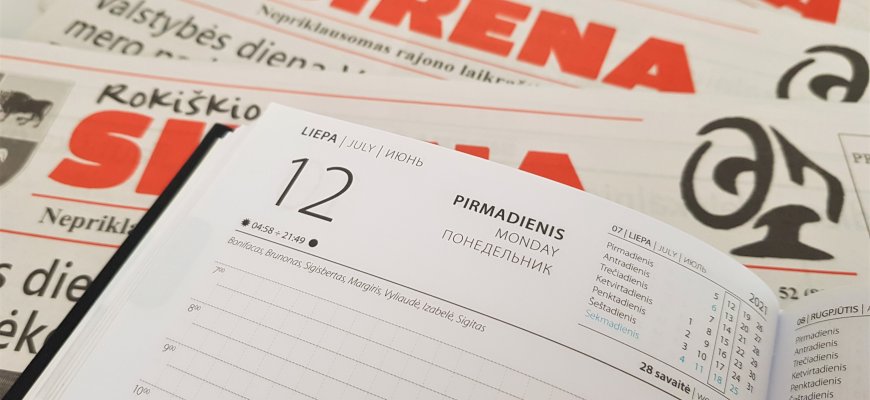 Liepos 12-oji Lietuvoje ir pasaulyje