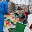 Trispalvis darželinukų iglu: l/d „Varpelis“ kūrybiškai žiūri į žiemos šalčius (foto)