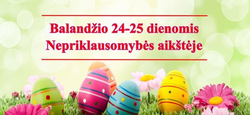 Balandžio 24-25 dienomis - Atvelykio mugė Rokiškyje