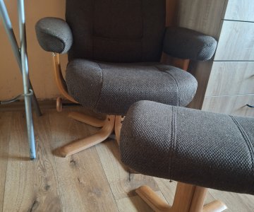 Dviejų dalių fotelis