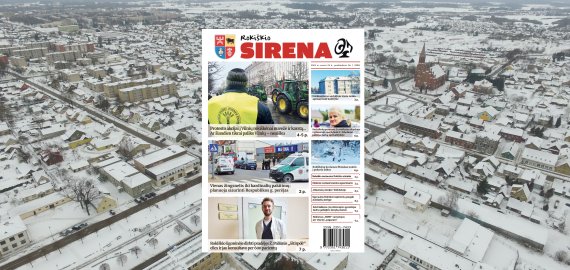 Penktadienio „Rokiškio Sirenos“ numeris jau paruoštas!