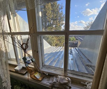 Butas Rokiškio centre palėpėje