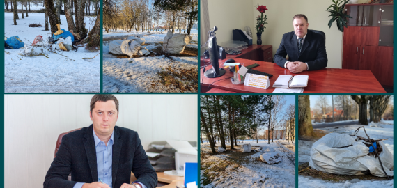 Mieste – maišai, kuriuos paliko ne Kalėdų Senelis (foto)