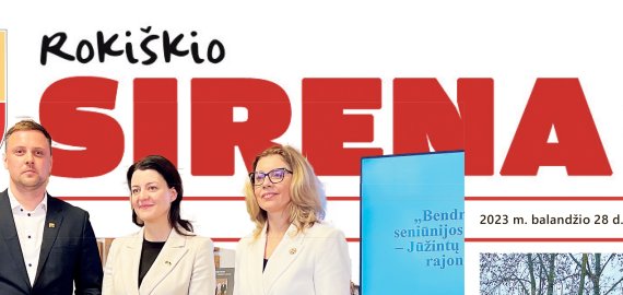 Penktadienio, balandžio 28 dienos, „Rokiškio Sirenos“ paruoštas!