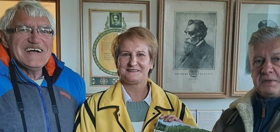 Laisvės kovų istorijos muziejuje Obeliuose - svečiai iš Molėtų