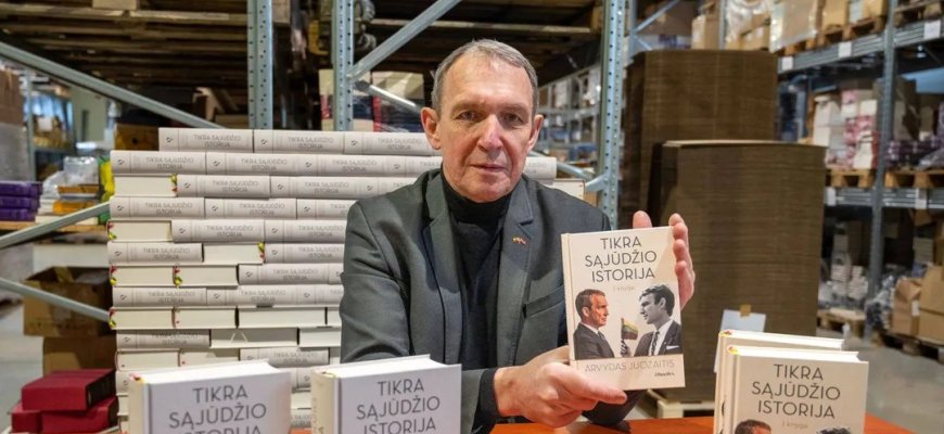 Rašytojo A. Juozaičio naujausios knygos „Tikra Sąjūdžio istorija“ sutiktuvės