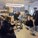 Sekmadienis ore – „Mokslo klube“ įvyko pirmosios dronų „mažylių“ varžybos (foto)