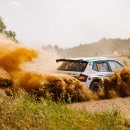 Pirmoji „Rokiškio Grand Rally“ diena: lyderiu tapo Deividas Gezevičius su Evaldu Kvederiu (foto)