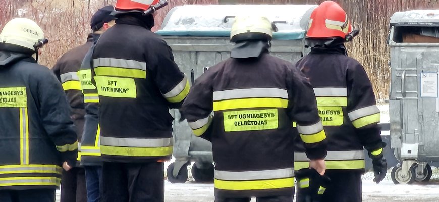 Gaisro metu žuvo žmogus