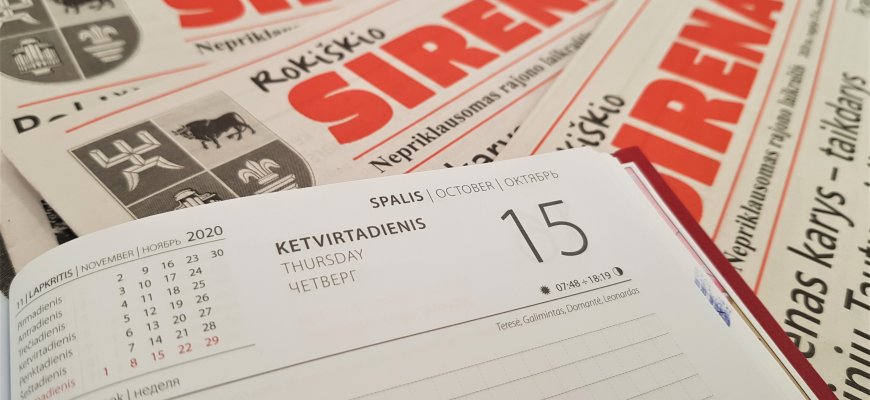 Spalio 15-oji Lietuvoje ir pasaulyje
