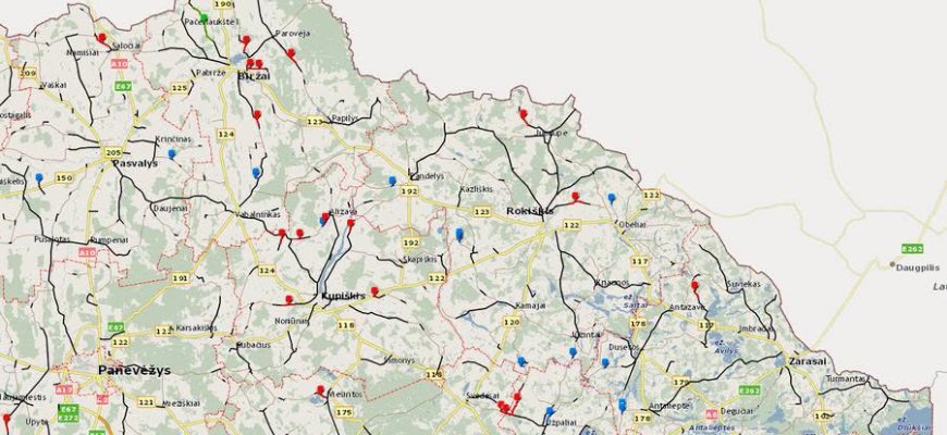 Laikinai bus ribojamas eismas dar dviejuose vietinės reikšmės keliuose