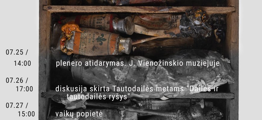Dailės pleneras J. Vienožinskio sodyboje