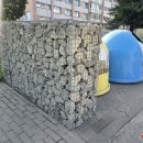 Gabionai paslėps dar keturias konteinerių aikšteles