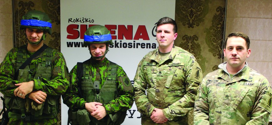 Keturiolika Lietuvos narystės NATO metų. Ir rokiškėnai ne kartą įsitikino sąjungininkų galia