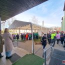 Skemų socialinės globos namų bendruomenė užbaigė projektą: žygiavo paskutiniuosius 2 tūkst. žingsnių (foto)