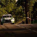 Pirmoji „Rokiškio Grand Rally“ diena: lyderiu tapo Deividas Gezevičius su Evaldu Kvederiu (foto)