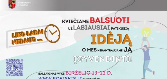 Bendruomenės iniciatyvų, skirtų gyvenamajai aplinkai gerinti,  projektų idėjų atrankoje – 13 pirmųjų kregždžių!